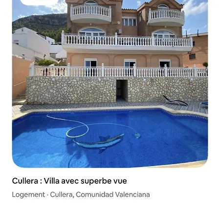 Avec Superbe Vue Villa Cullera